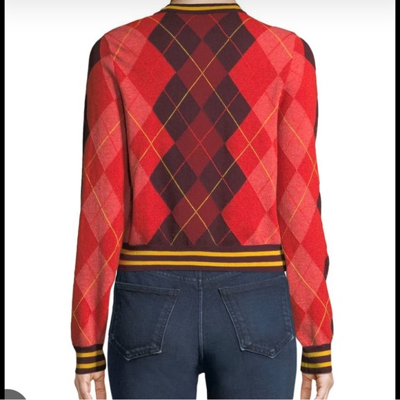 Rag & Bone red argil sweater size small fine wool - Picture 2 of 11